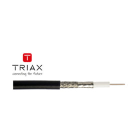 Triax RG6 Black 100m