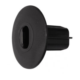 Black Twin Cable Grommets