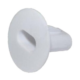 White Twin Cable Grommets