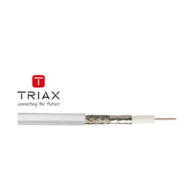 Triax RG6 White 100m