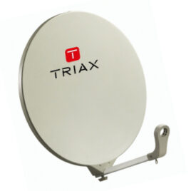 Triax 60cm Fibre Glass Dish Cream