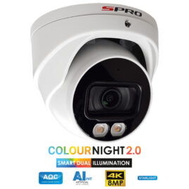 8MP IP Colour Night 2.0 DHIPD80/28LRW-M