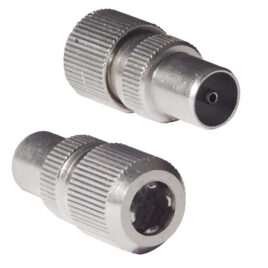 Vision Aluminium Coax Plugs (50)