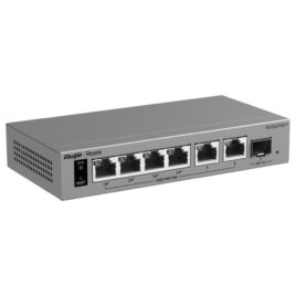 6-Port Gigabit Cloud Managed PoE SFP RG-ES207GS-P