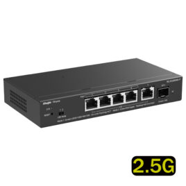 5-Port 2.5G Cloud Managed PoE SFP RG-ES206MG-P